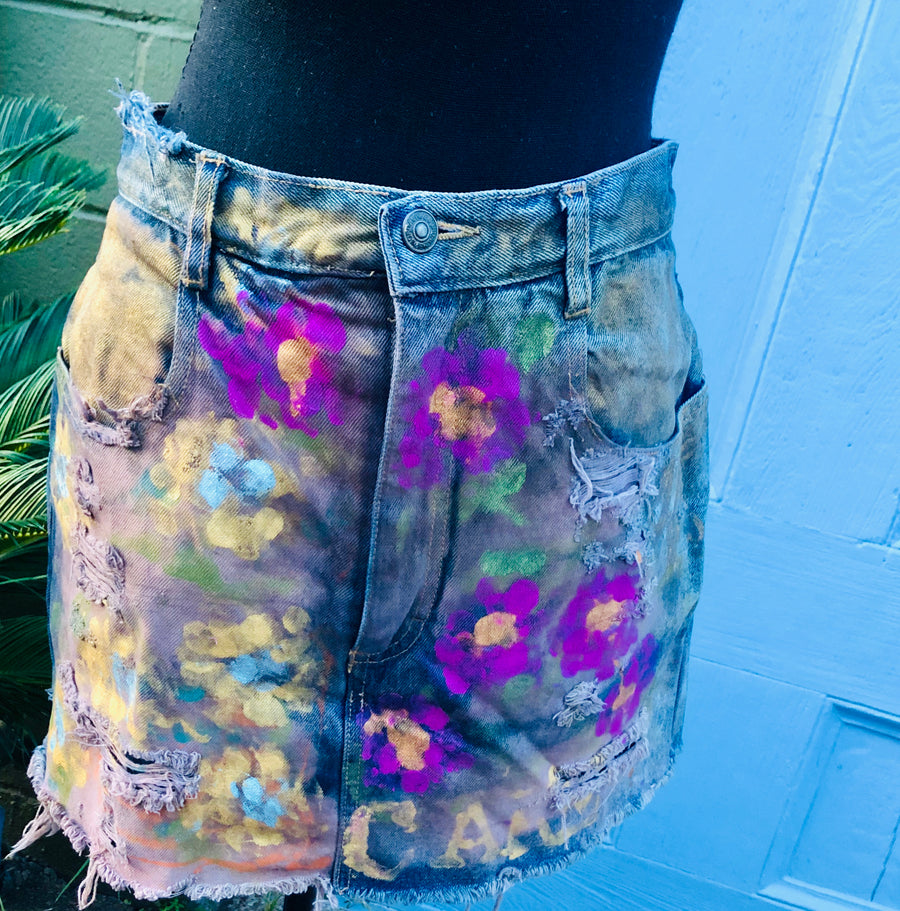 Painted Skort