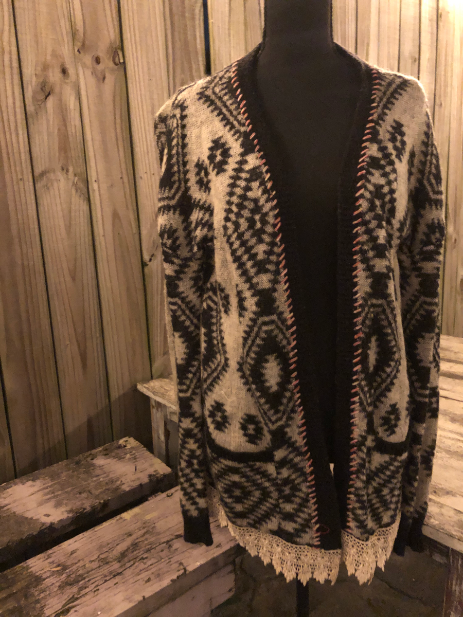 Wool Tribal Sweater