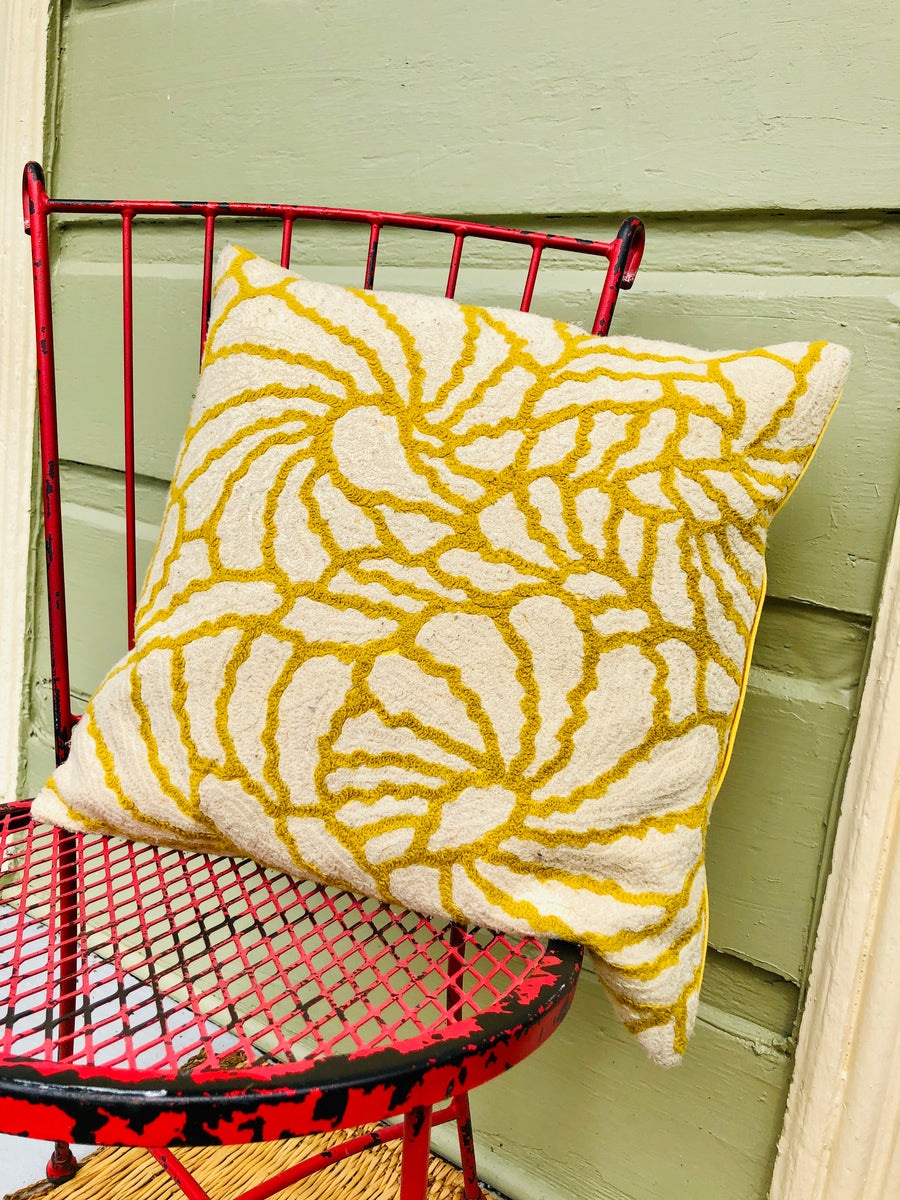 Yellow Decorative Pillow